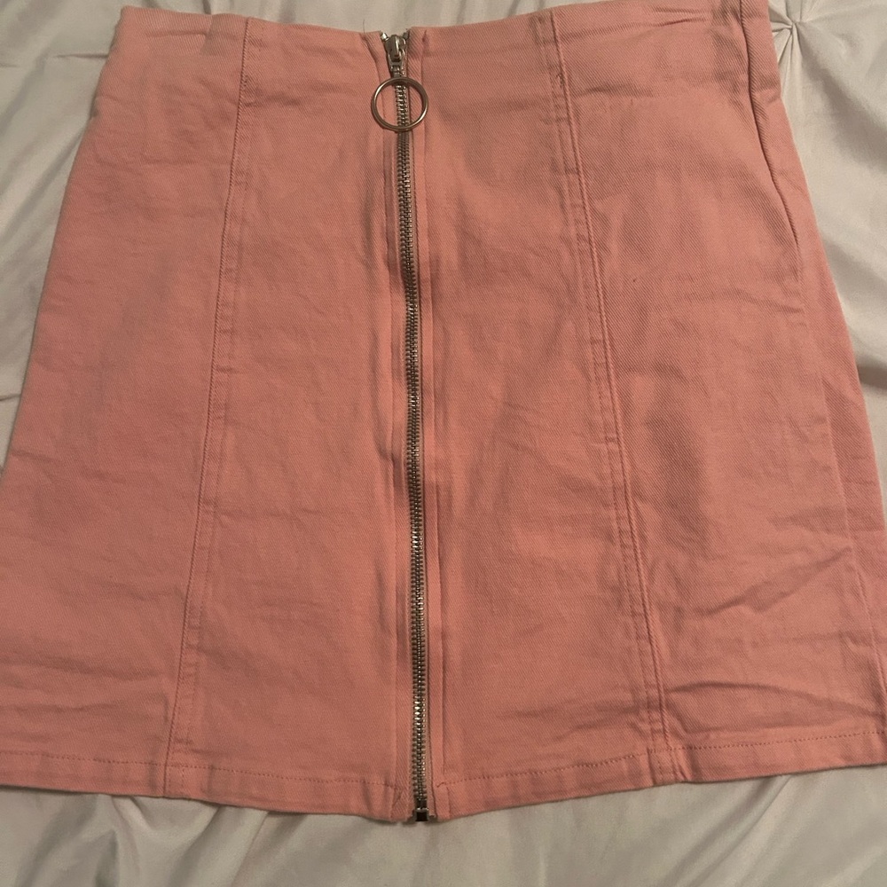 Pink skirt